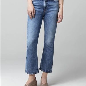 Citizens of humanity demy crop flare jeans 31